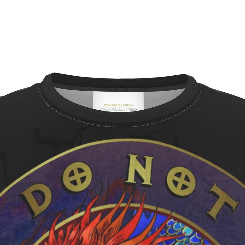 Cut And Sew All Over Print T Shirt