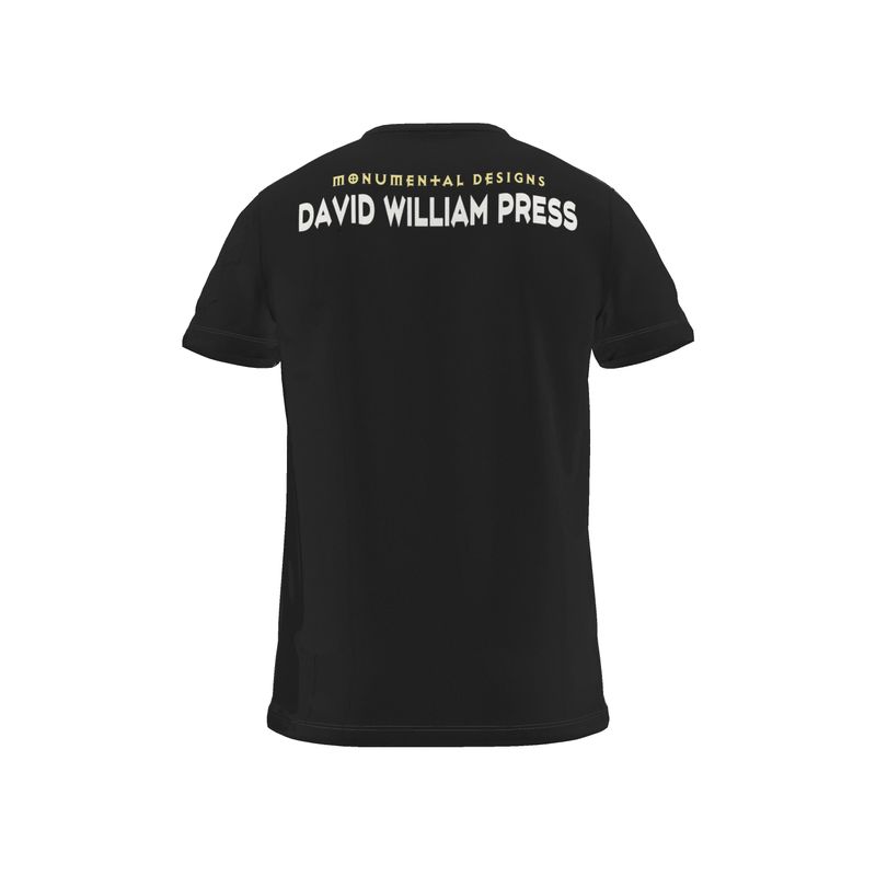 Cut And Sew All Over Print T Shirt