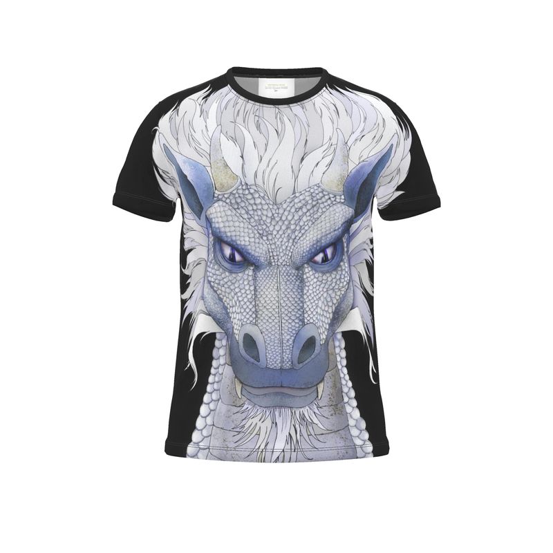 Cut And Sew All Over Print T Shirt
