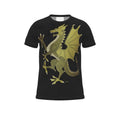 Cut And Sew All Over Print T Shirt