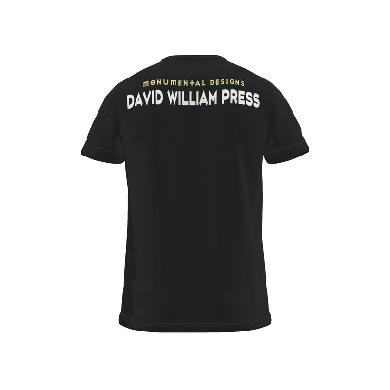 Cut And Sew All Over Print T Shirt