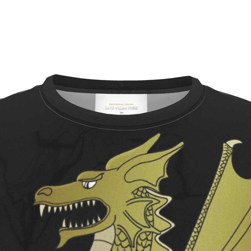 Cut And Sew All Over Print T Shirt