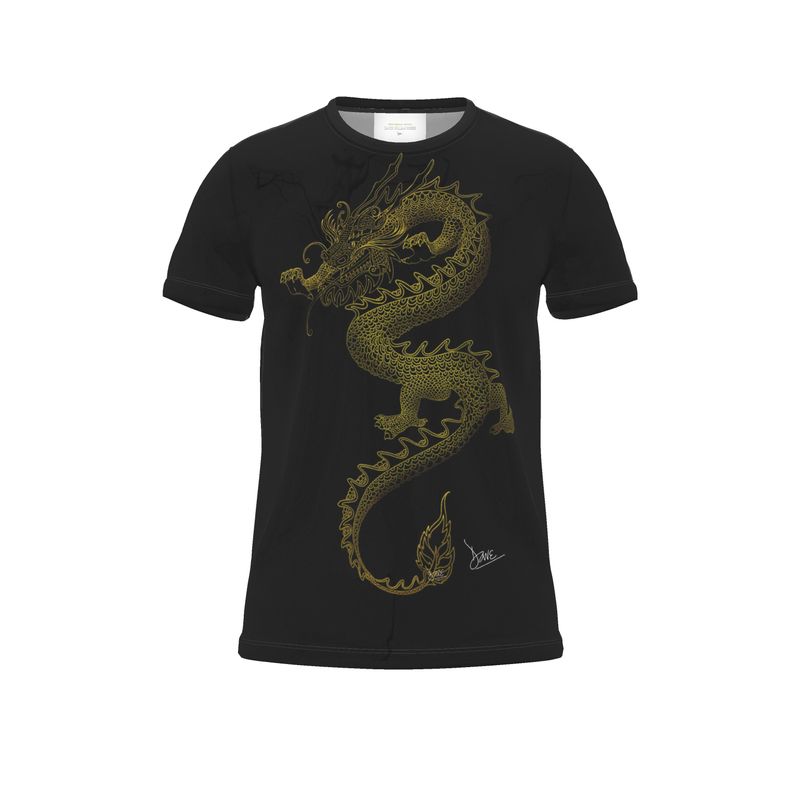 Cut And Sew All Over Print T Shirt