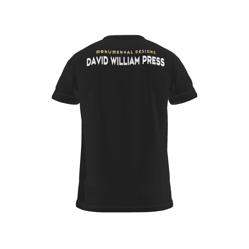 Cut And Sew All Over Print T Shirt