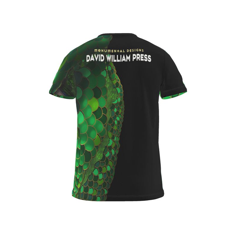Cut And Sew All Over Print T Shirt