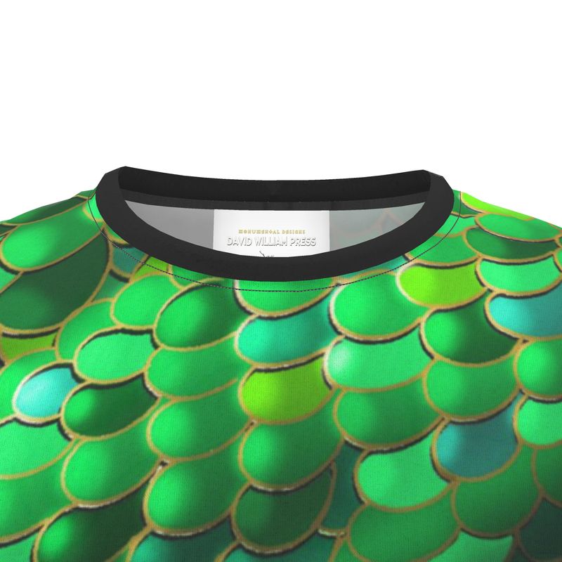Cut And Sew All Over Print T Shirt