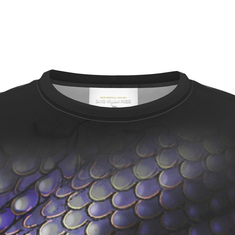 The Purple Dragon Glare | All Over Print T-Shirt
