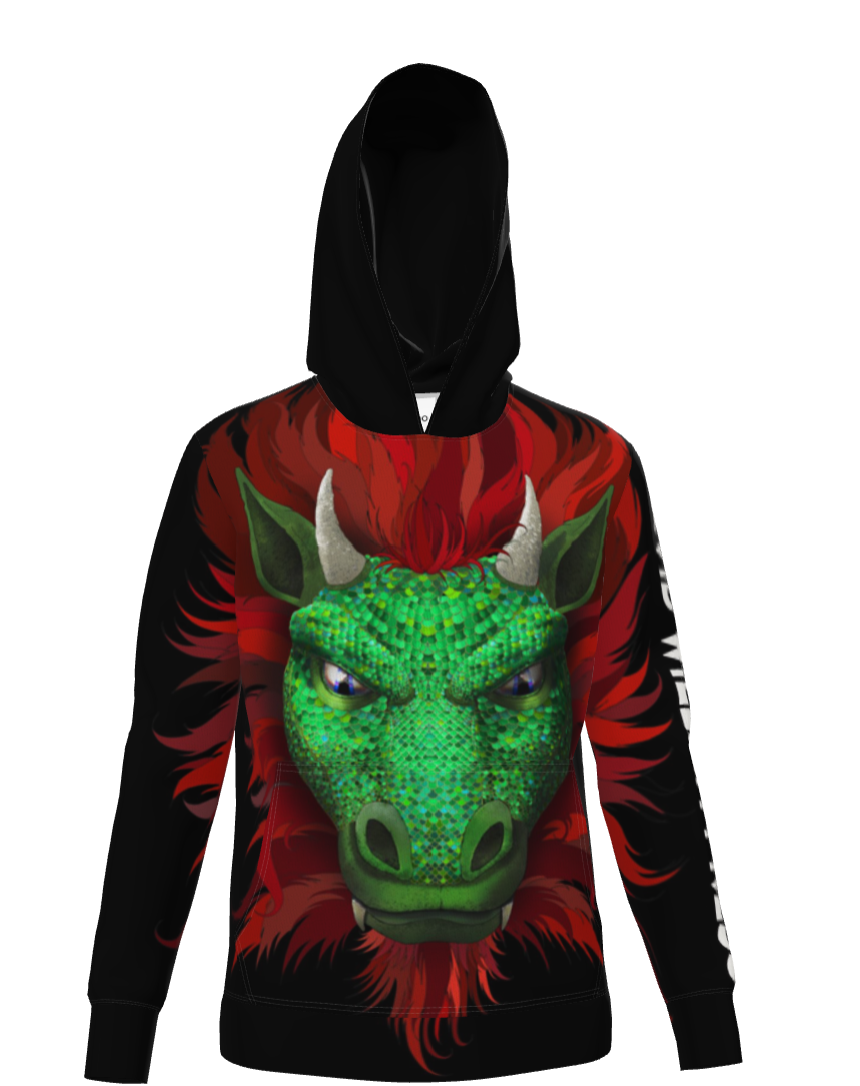 Eldin Rex — Green Dragon King Hoodie