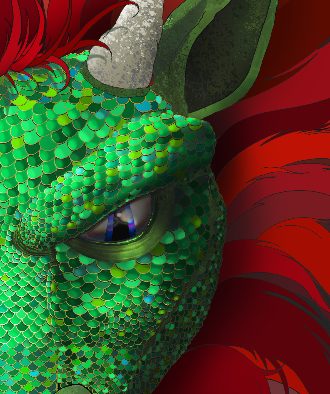 Eldin Rex — Green Dragon King Hoodie