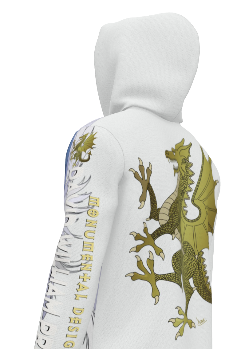I Shall Use The Dragon Mind — William Whitefire Hoodie