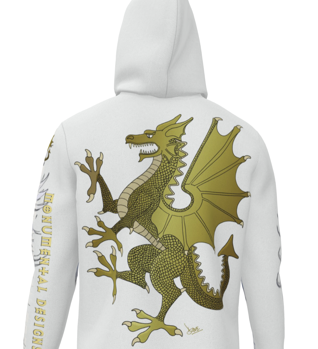 I Shall Use The Dragon Mind — William Whitefire Hoodie
