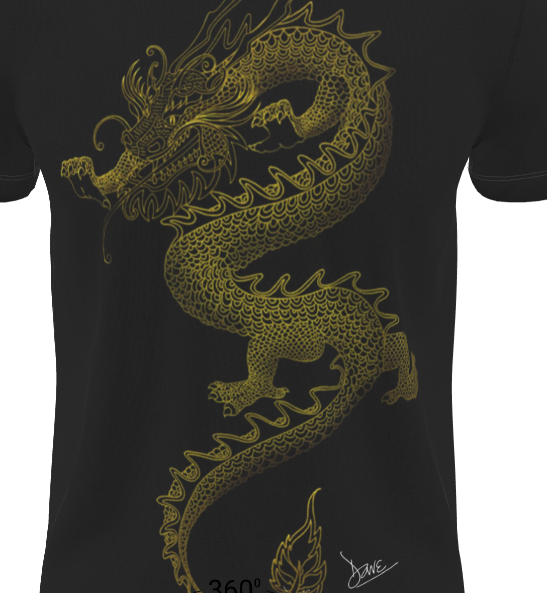 Cut And Sew All Over Print T Shirt